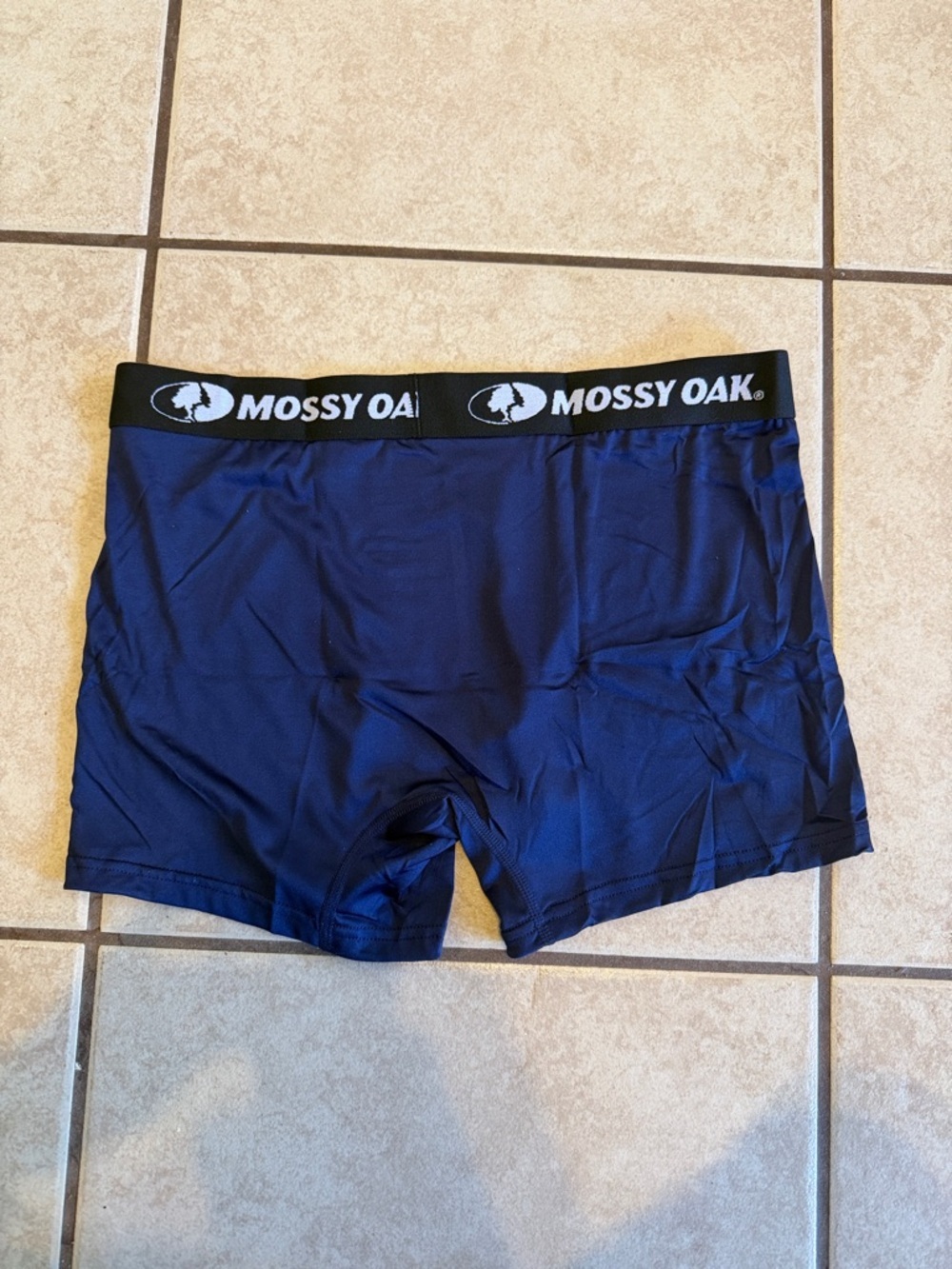 Mossy Oak Navy Blue Men’s Performance Boxer Briefs worn - Picture 2 of 3